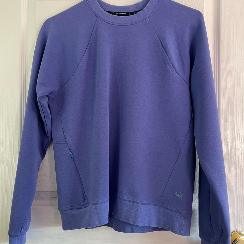 Janji Purple Crewneck Sweater